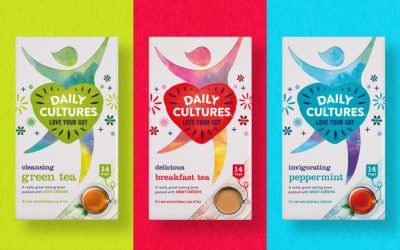 An invigorating new identity for gut health brand Daily Cultures