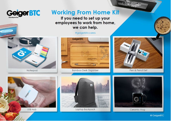 GeigerBTC introduce working from home kit